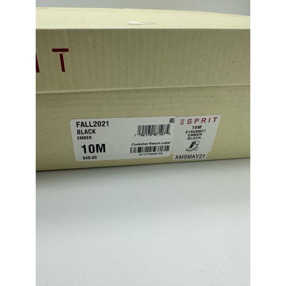 Esprit, Ember Faux-Fur Lug Sole Booties, Black Size 10M - Picture 11 of 12